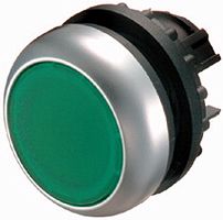 Головка кнопки подсветка без фиксации зеленый, M22-DL-G | код 216927 | EATON